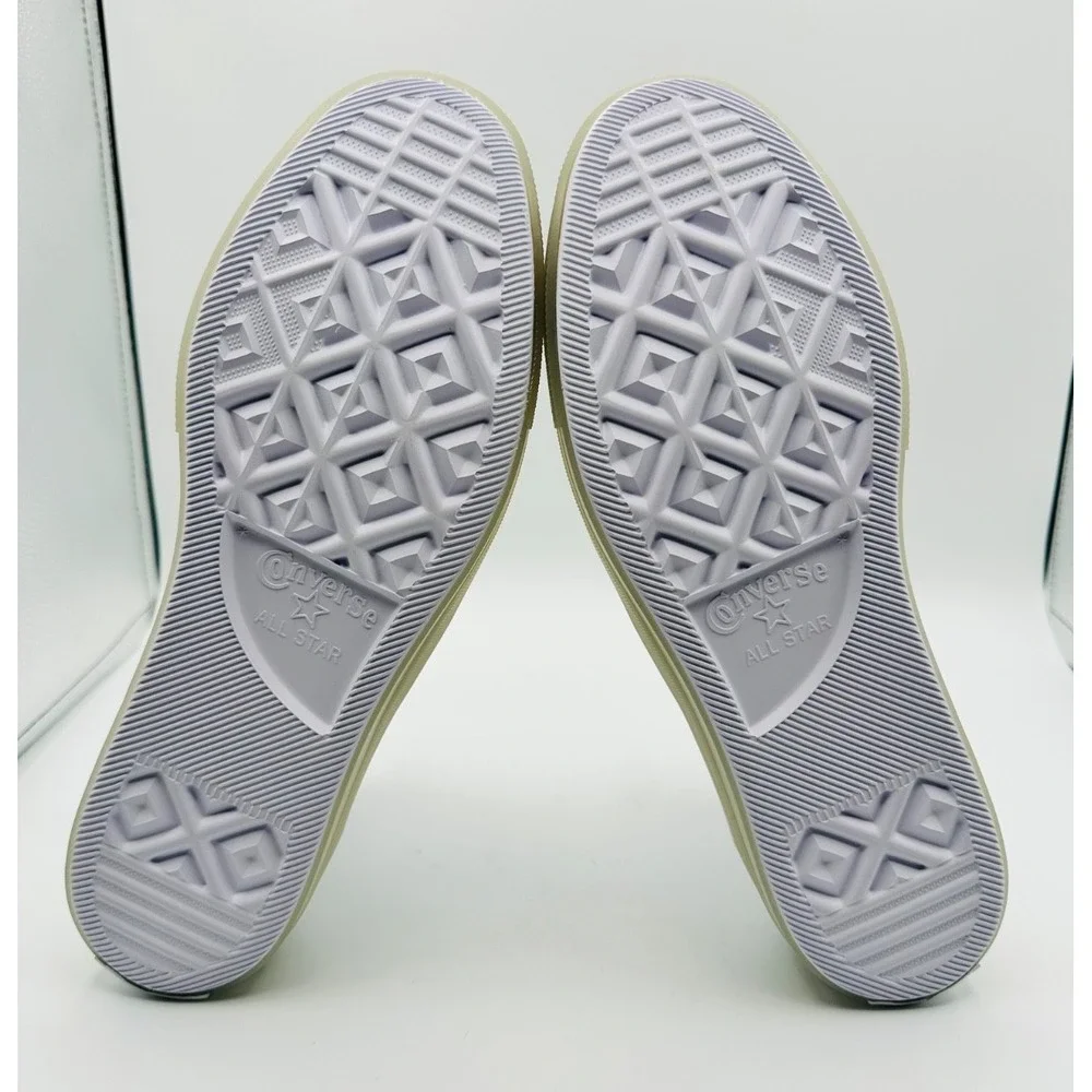 Converse CX High Top White Canvas Sneakers Glow Sole Men's 9.5 Women's 11.5 - Picture 7 of 10